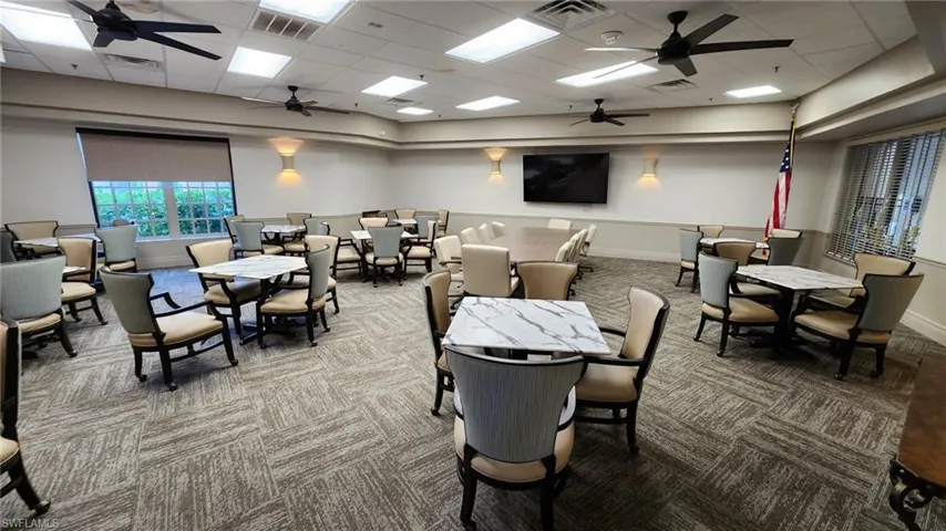 One of several game/ meeting rooms