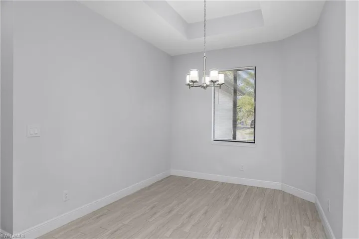 Dining area or sitting area