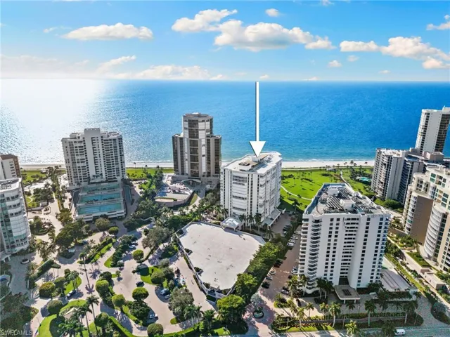View of urban area featuring a nearby body of water