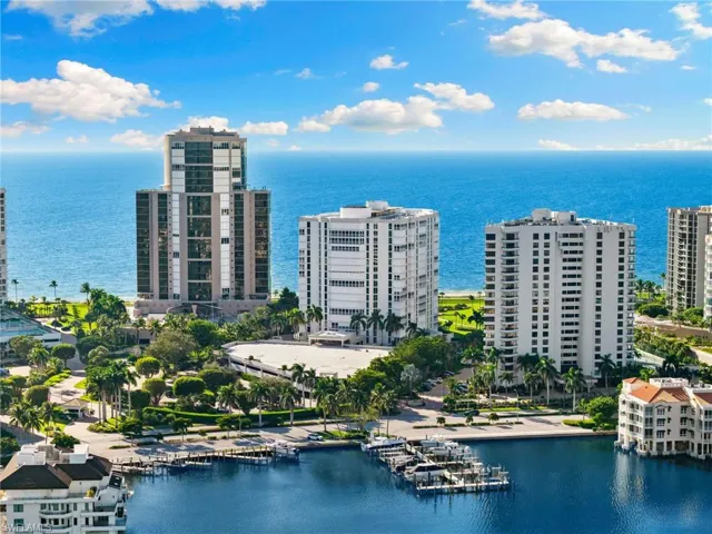Water view with nearby urban area