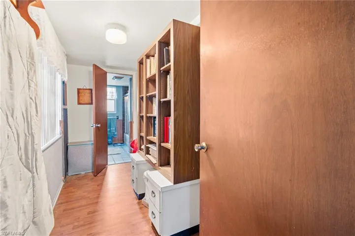 Mudroom featuring light hardwood / wood-style floors