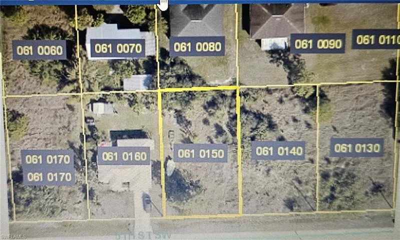 Aerial view of property's location