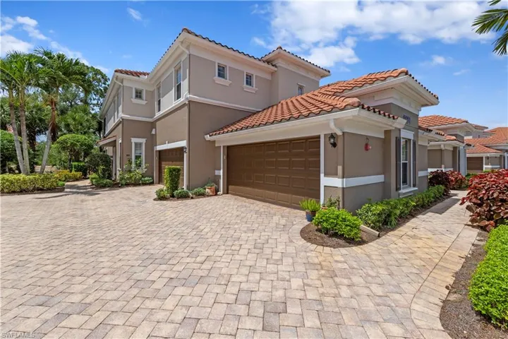 2-Car attached garage with guest parking space.