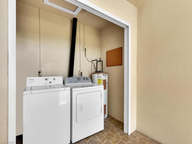 Shared Laundry Area out the Back Door