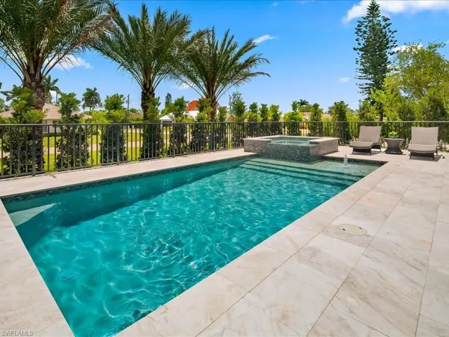 Elevated pool terrace with expansive open-air feel