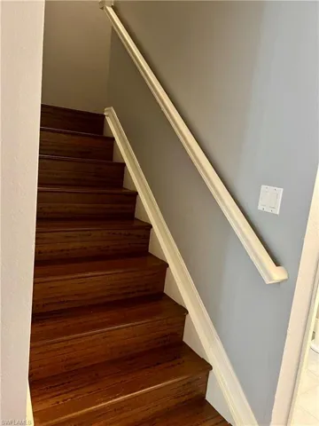 View of stairs