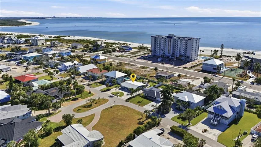 Bird's eye view of extended coastline - Virtually Edited Image