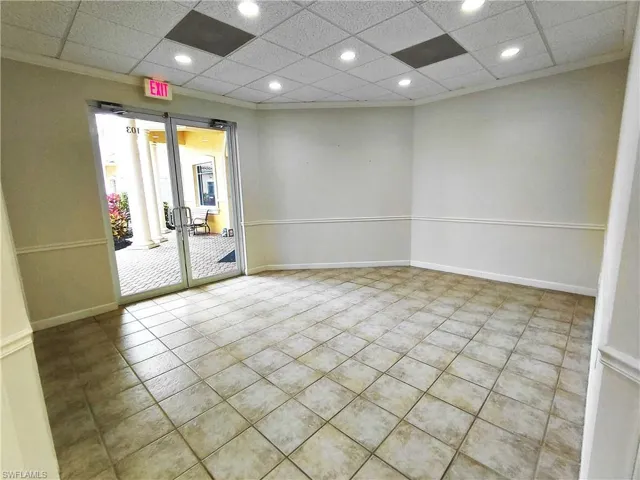 Reception area