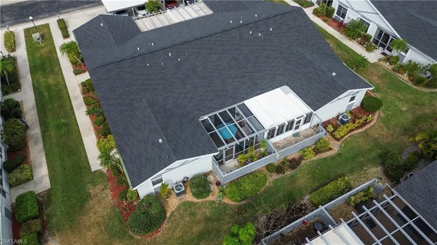 Aerial view of property and surrounding area