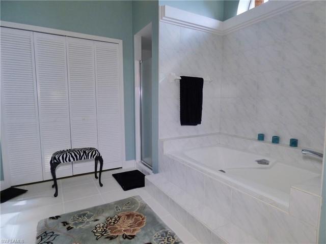 Soaker Tub. Walk-in Shower, Linen Closet