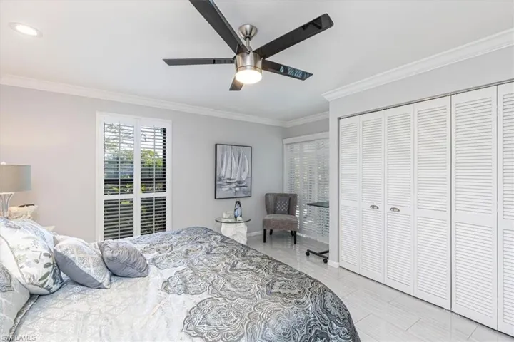2nd bedroom with access to sunroom