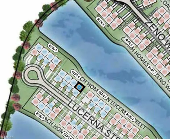 Esplanade by the Islands Coach Homes ~ Site Map