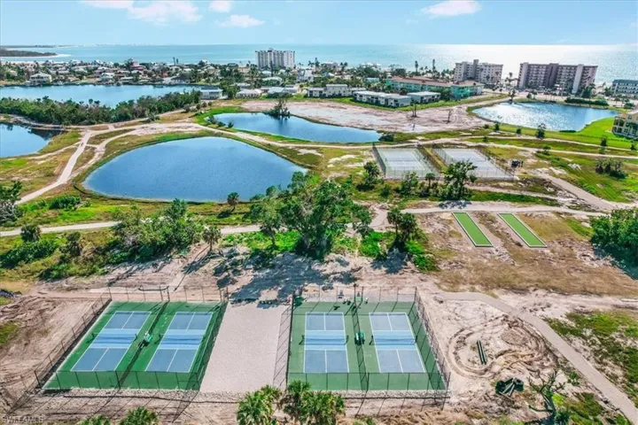 Pickleball courts