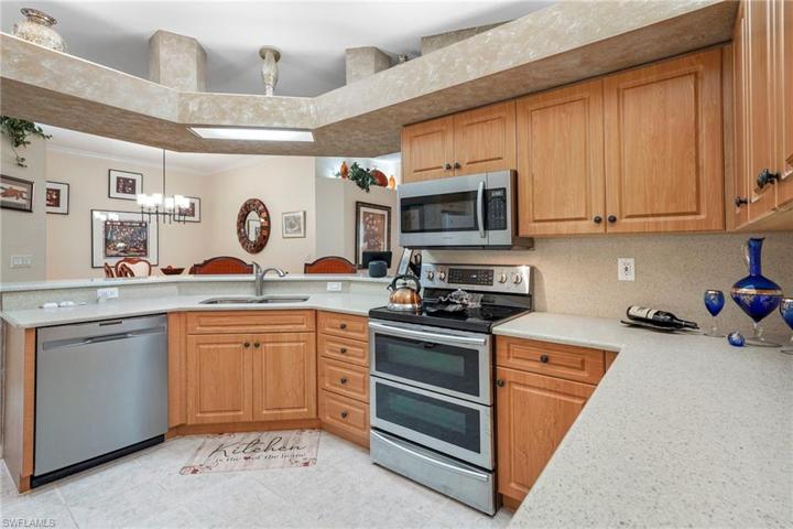 Stainless Steel Appliances in Kitchen