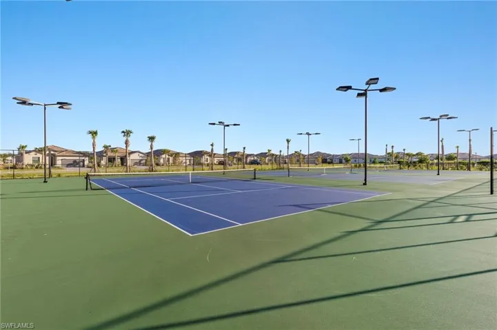 Tennis courts