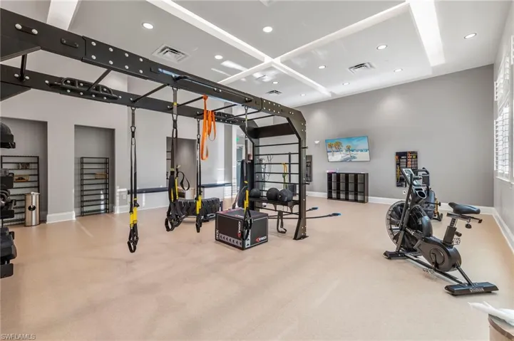 Workout area