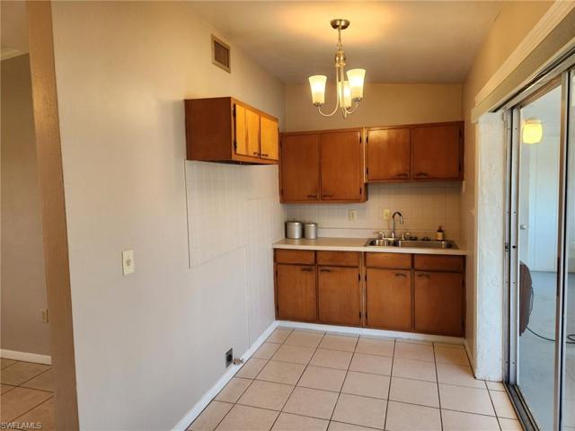 Kitchen.  No Appliances