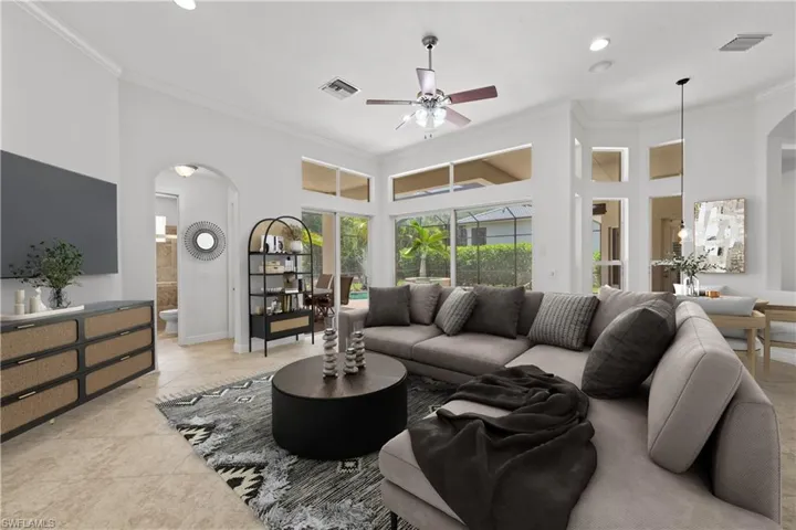 VIRTUALLY STAGED FAMILY ROOM