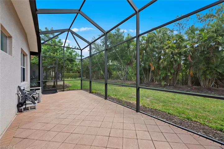Extra screened area