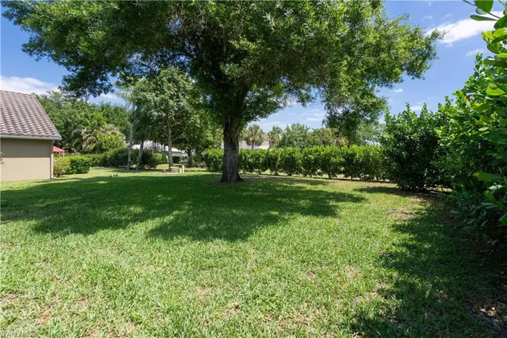 Nicely shaded in spots due to well thought out landscaping.