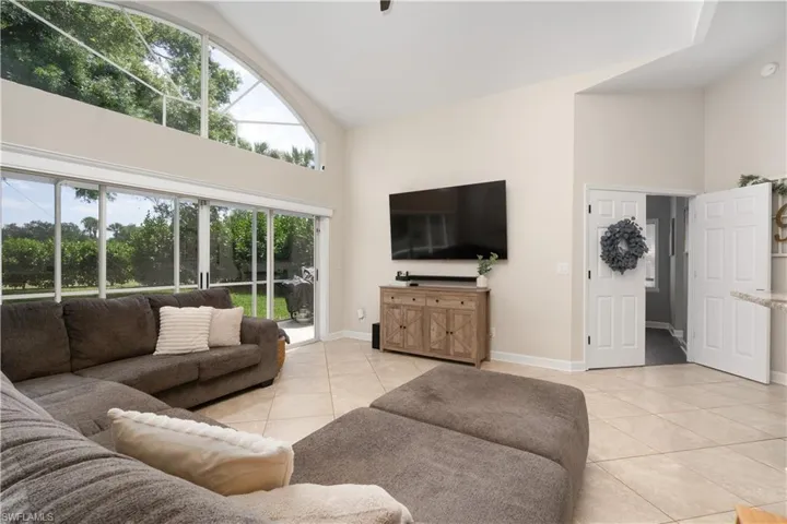 Sliding Doors and Transom Window allow for sun and natural light all day long.
