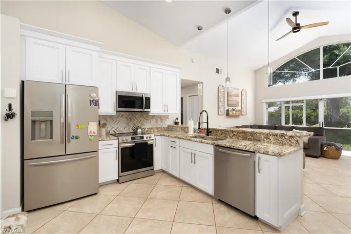 Appliances are newer (2024) and are staying including the washer/dryer.