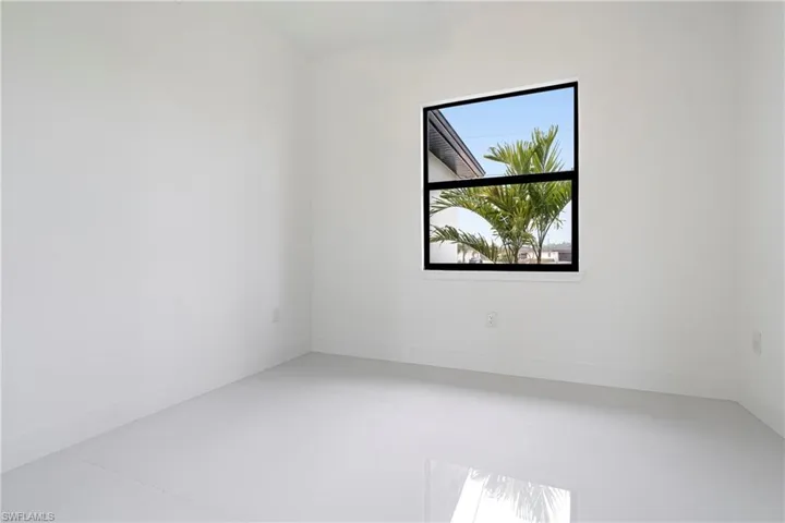 View of spare room