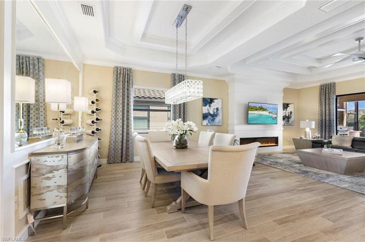 Dining with Custom Mirror