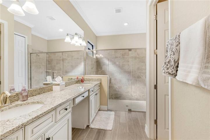 Master Bathroom with Large Walk-In Shower