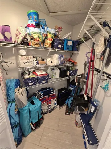 Super Storage in Walk-In Closet off Hallway!