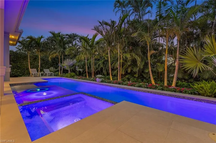 Pool at Dusk