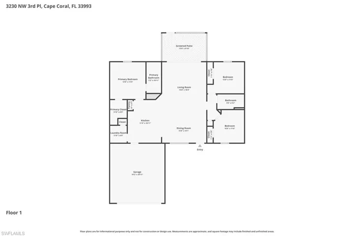 3230 Nw 3rd Pl, Cape Coral, Florida 33993