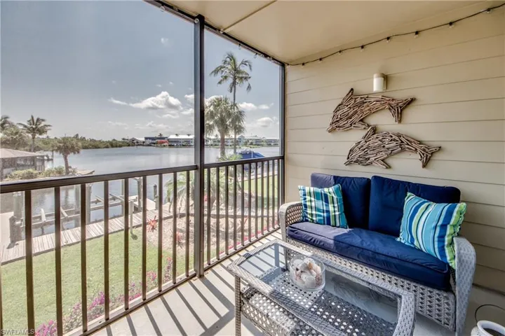 1st floor balcony with a water view
