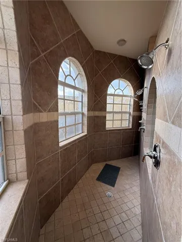 Shower in Master bath