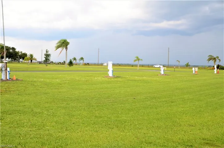 View of Bermont Rd from the community's  front lawn