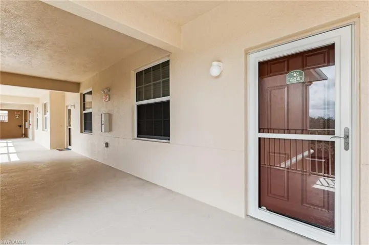 View of property entrance