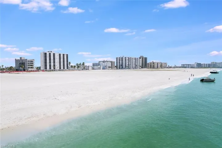 Water view featuring a view of the beach