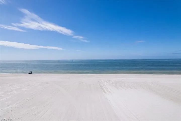 Water view with a view of the beach