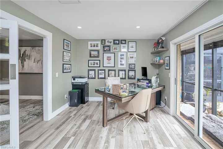 Bonus room Adjacent to primary bedroom currently being utilized as office