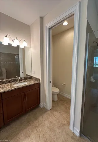 Master Bathroom with private water closet.