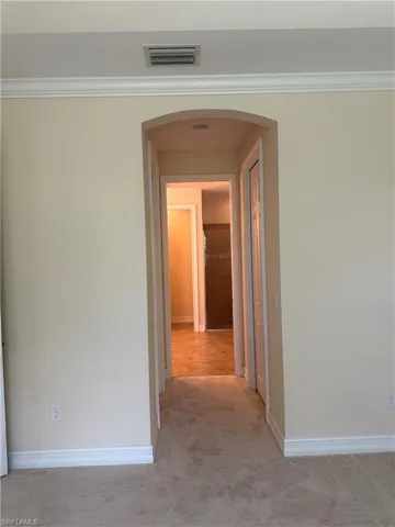 Doorway to ensuite bathroom.