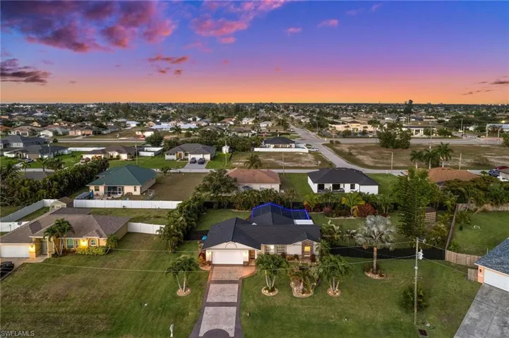Evening Arial View