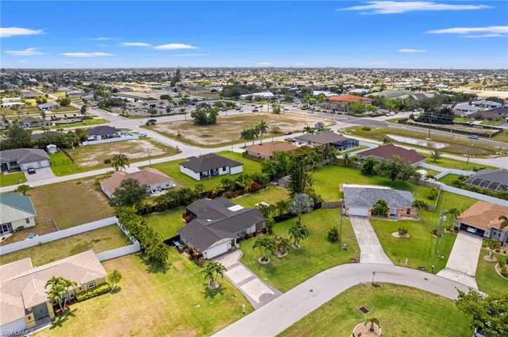 Arial View of Neighborhood