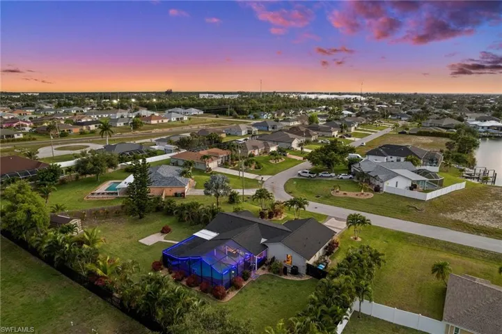 Evening Arial View