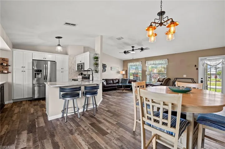 View of the Kitchen from the Dining Room
