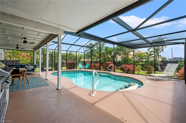 Overlooking the Pool Area