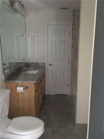 View of pool bathroom