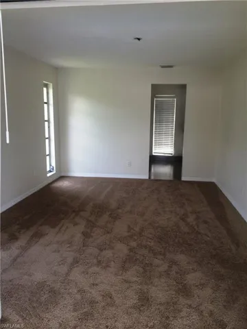 View of unfurnished master bedroom