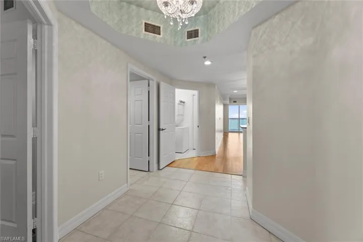 Foyer - 2nd bedroom entrance and Bathroom, Laundry