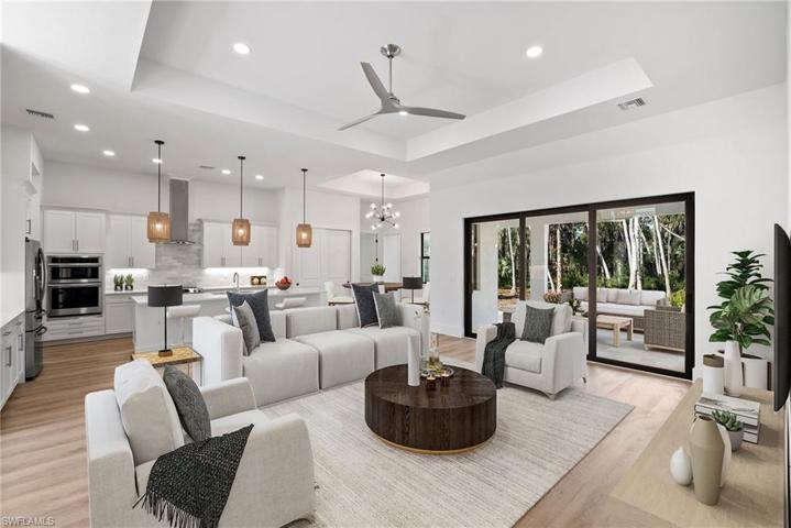 Virtually Staged Great Room